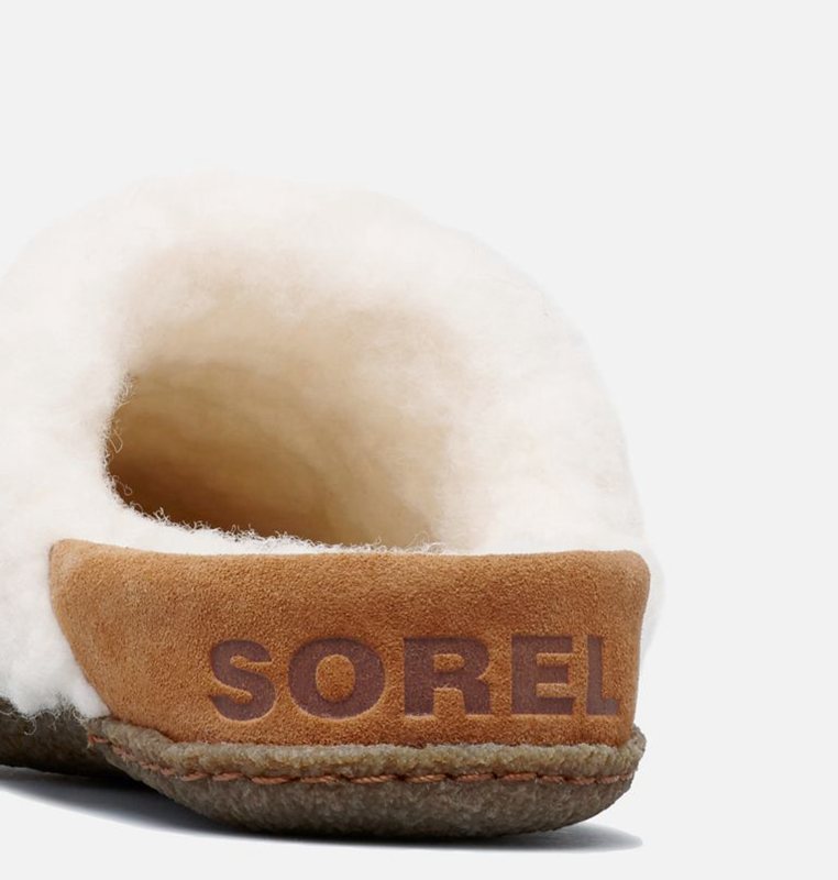 Womens Slippers Brown/Beige - Sorel Nakiska™ II - 203-NUKJYL